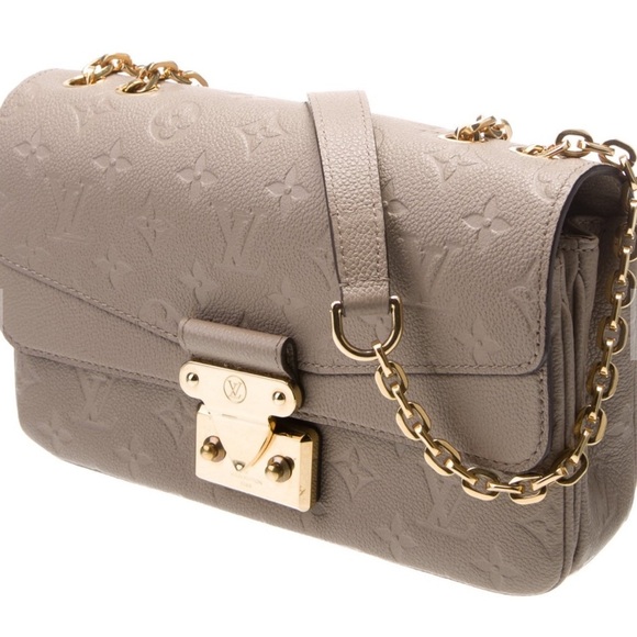 Marceau✨Louis Vuitton flap bag chain bag turtle dove Empreinte bag LV crossbody - Picture 12 of 13